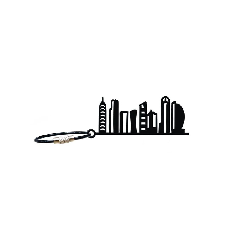 Steelouette Qatar Skyline Keychain - أكسسوار